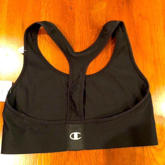 Champion Ladies Black Sports Bra, new never used - Picture 2 of 4